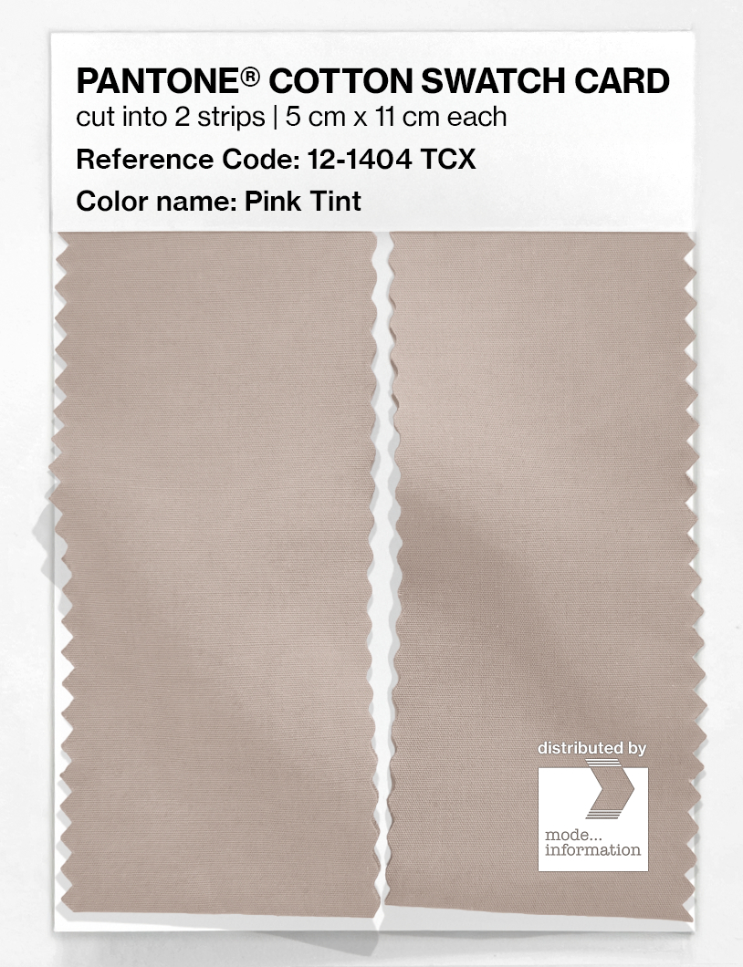 Artikelbild 2 des Artikels “PANTONE® COTTON SWATCH CARD 12-1404 TCX Pink Tint “