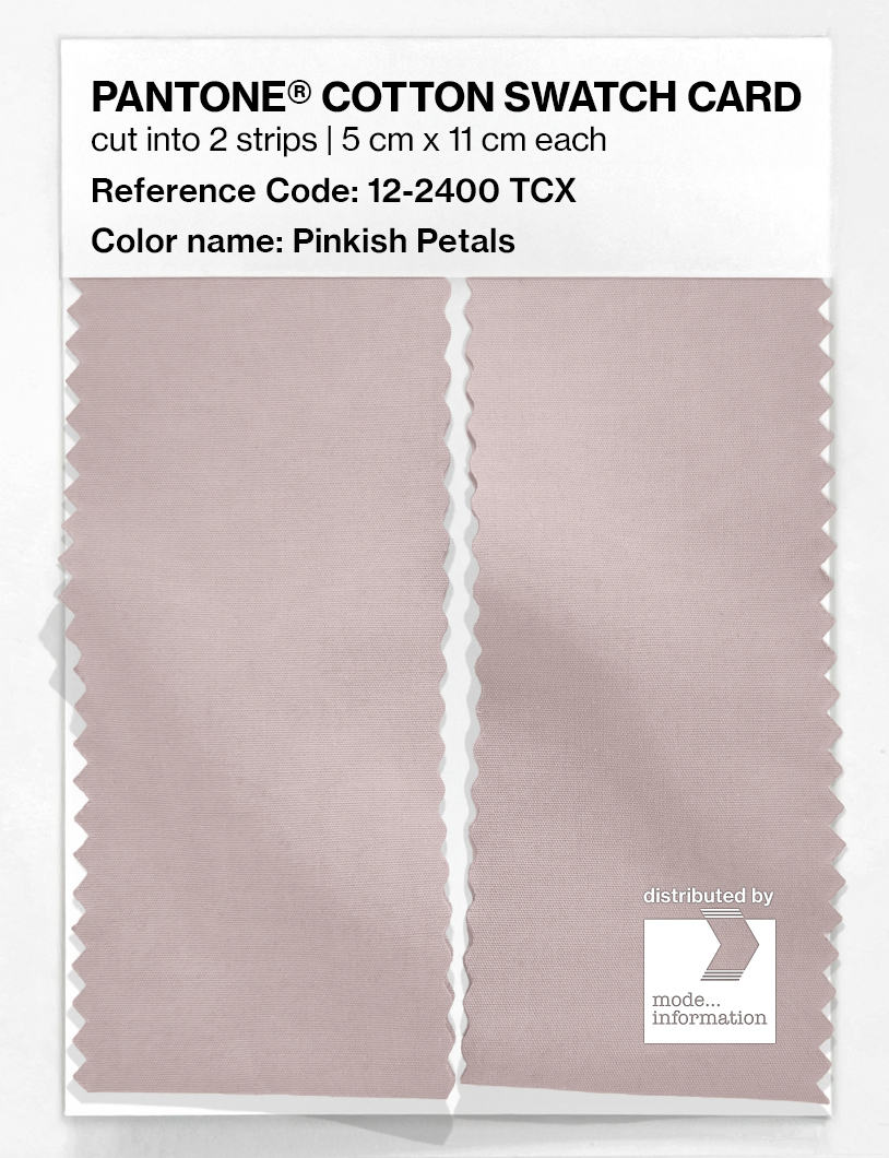 Artikelbild 2 des Artikels “PANTONE® COTTON SWATCH CARD 12-2400 TCX Pinkish Petals “