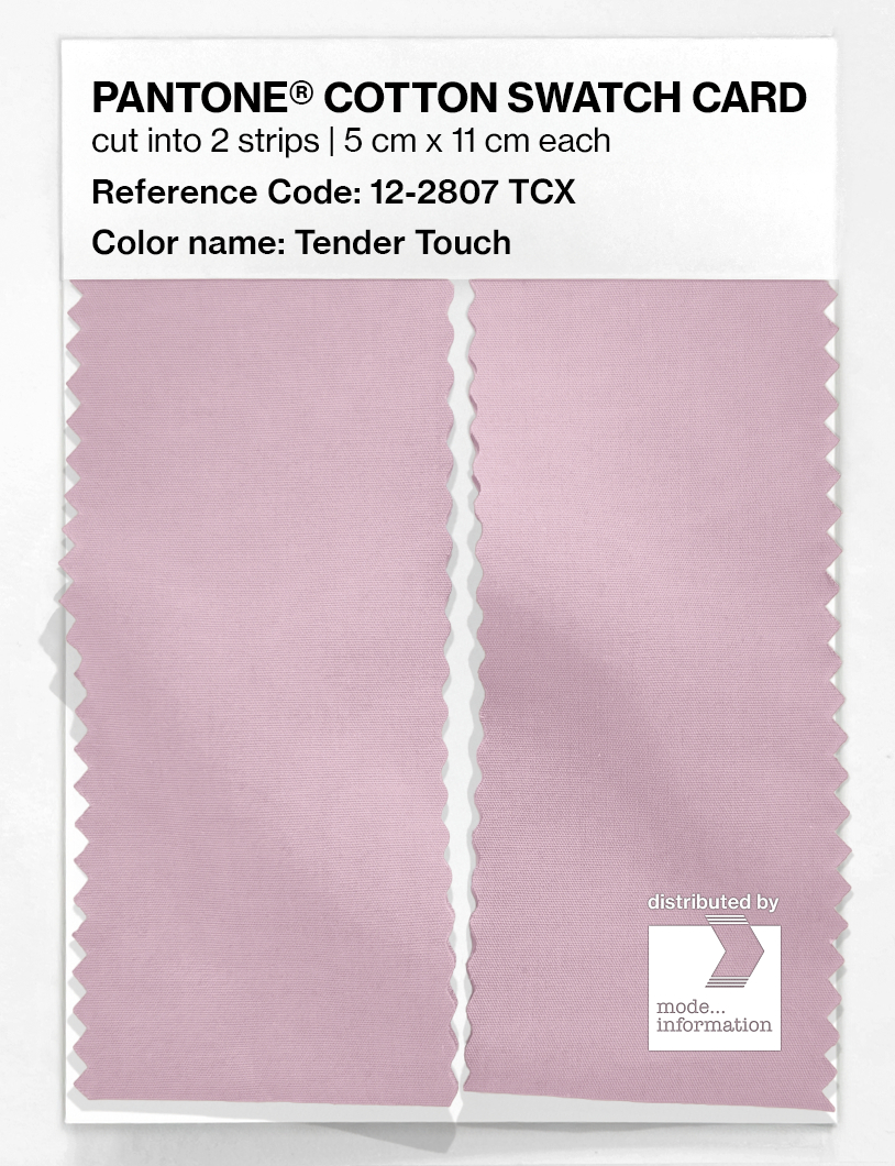 Artikelbild 2 des Artikels “PANTONE® COTTON SWATCH CARD 12-2807 TCX Tender Touch “