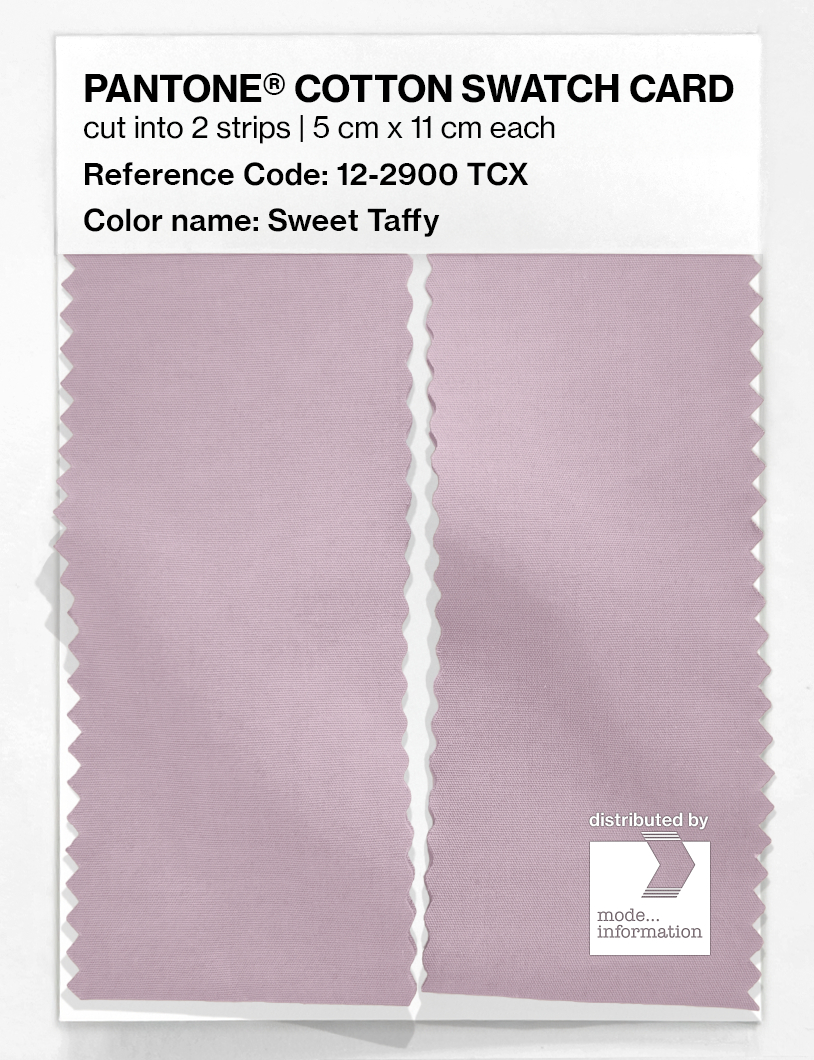 Artikelbild 2 des Artikels “PANTONE® COTTON SWATCH CARD 12-2900 TCX Sweet Taffy “
