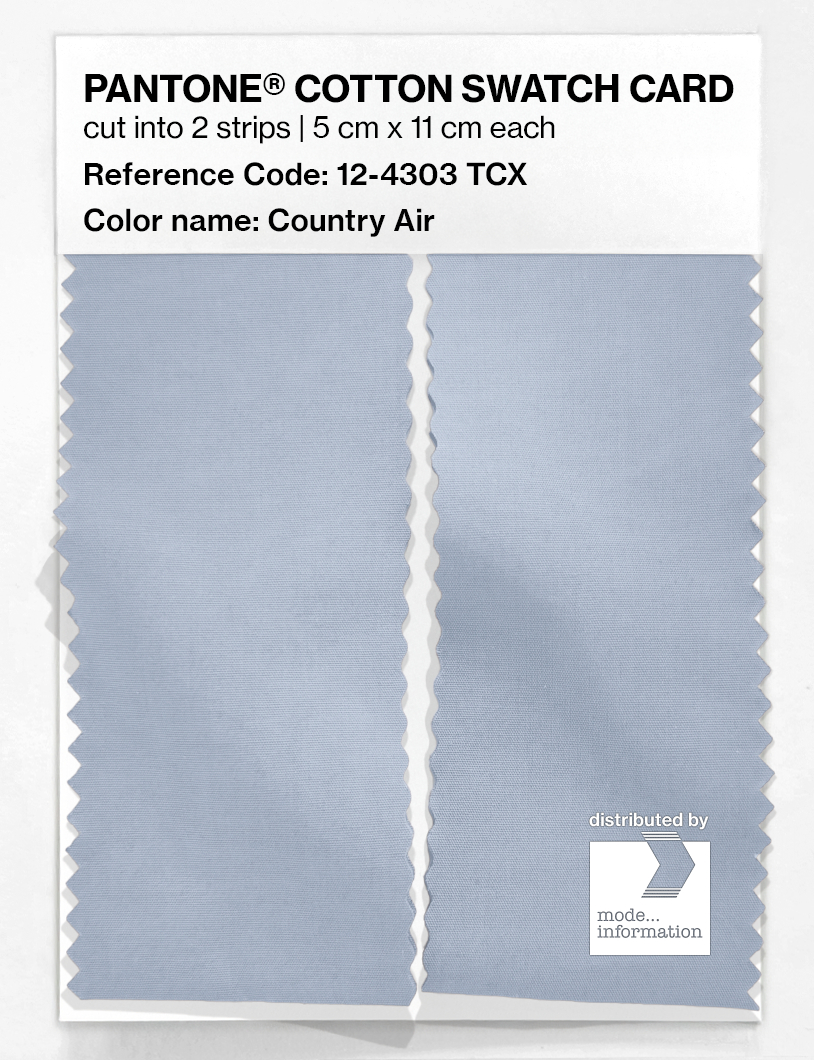 Artikelbild 2 des Artikels “PANTONE® COTTON SWATCH CARD 12-4303 TCX Country Air “