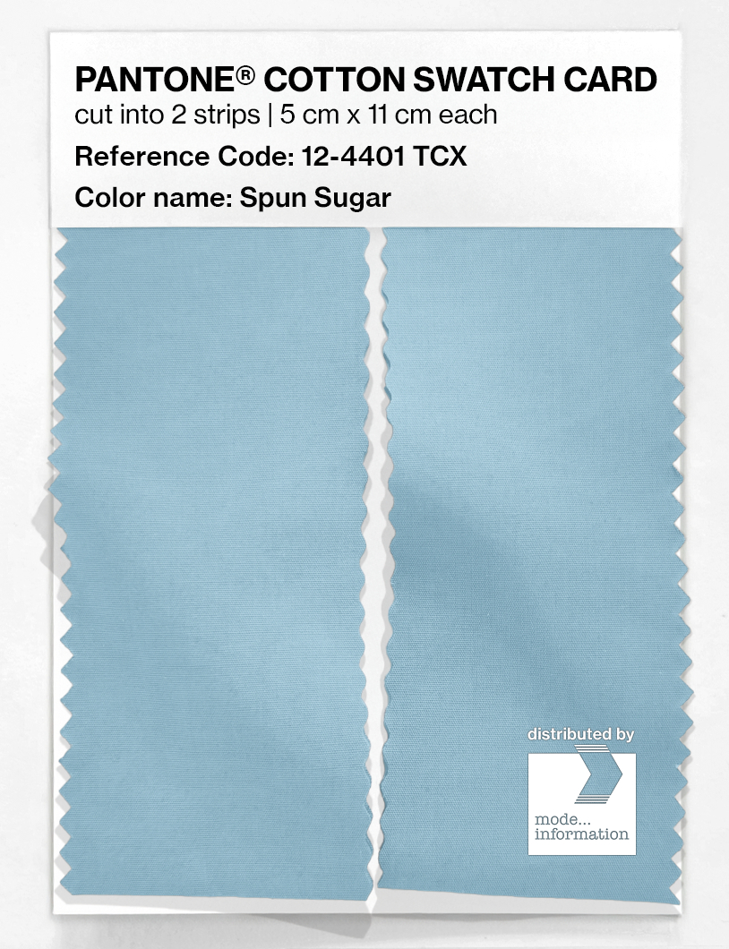 Artikelbild 2 des Artikels “PANTONE® COTTON SWATCH CARD 12-4401 TCX Spun Sugar “