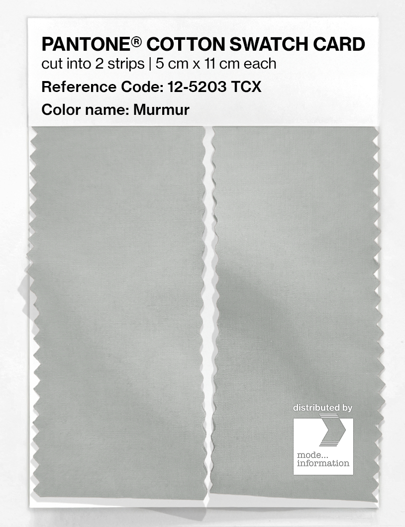 Product image 2 of the product “PANTONE® COTTON SWATCH CARD 12-5203 TCX Murmur ”