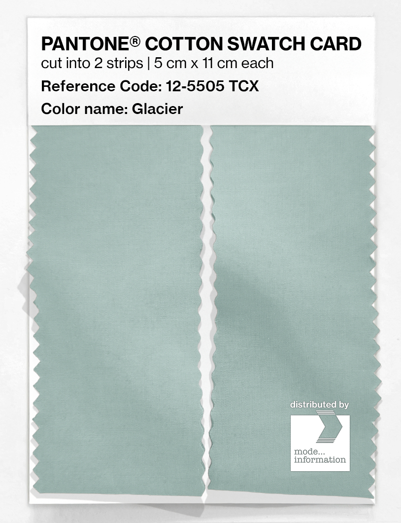 Artikelbild 2 des Artikels “PANTONE® COTTON SWATCH CARD 12-5505 TCX Glacier “