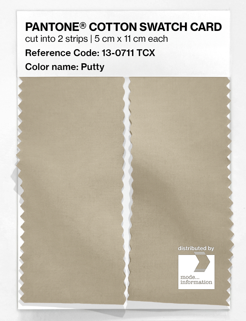 Artikelbild 2 des Artikels “PANTONE® COTTON SWATCH CARD 13-0711 TCX Putty “