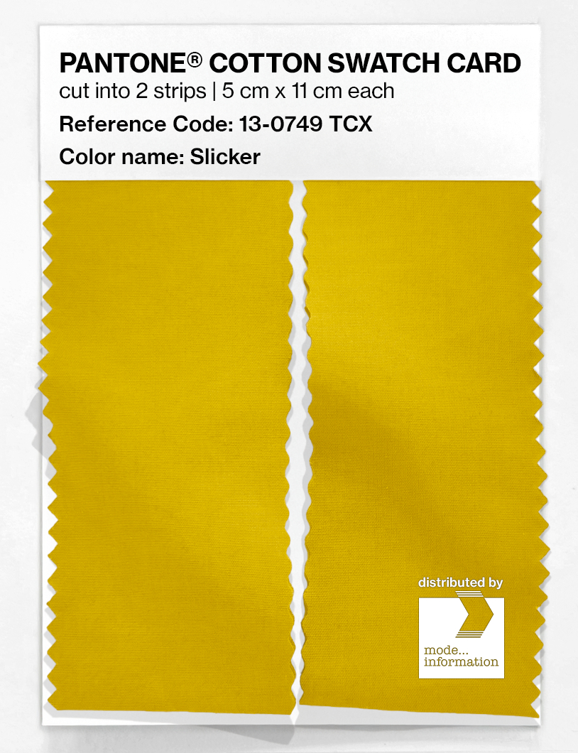 Artikelbild 2 des Artikels “PANTONE® COTTON SWATCH CARD 13-0749 TCX Slicker “