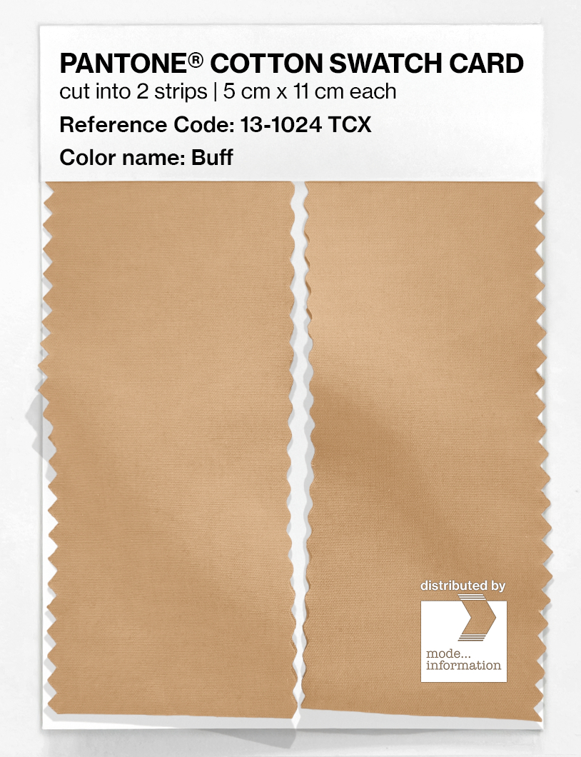 Artikelbild 2 des Artikels “PANTONE® COTTON SWATCH CARD 13-1024 TCX Buff “