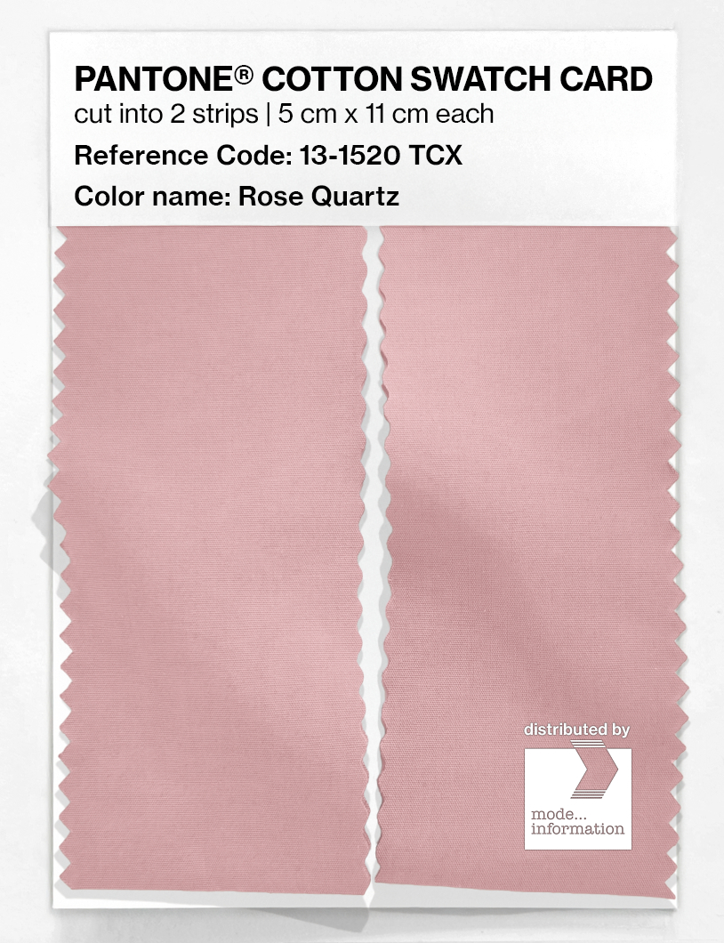 Artikelbild 2 des Artikels “PANTONE® COTTON SWATCH CARD 13-1520 TCX Rose Quartz “