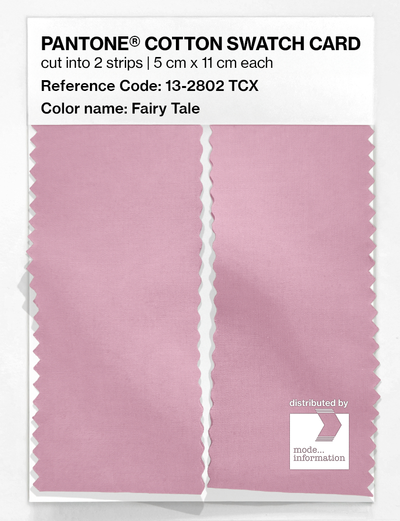 Artikelbild 2 des Artikels “PANTONE® COTTON SWATCH CARD 13-2802 TCX Fairy Tale “