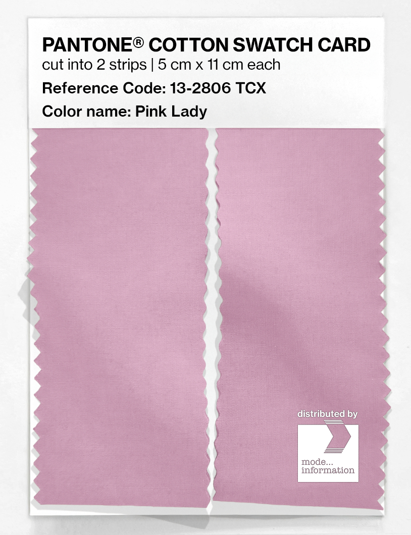 Artikelbild 2 des Artikels “PANTONE® COTTON SWATCH CARD 13-2806 TCX Pink Lady “