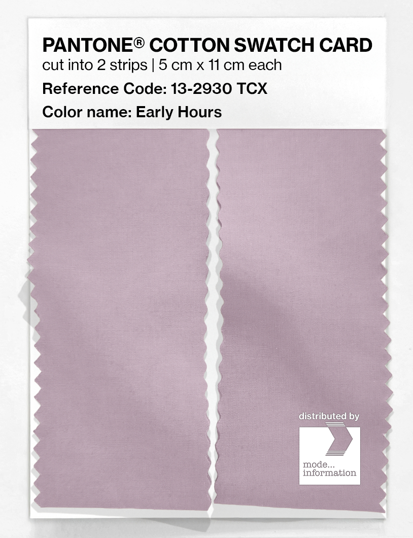 Artikelbild 2 des Artikels “PANTONE® COTTON SWATCH CARD 13-2930 TCX Early Hours “