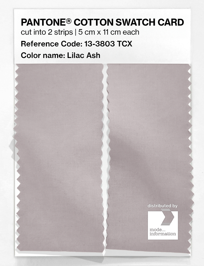 Artikelbild 2 des Artikels “PANTONE® COTTON SWATCH CARD 13-3803 TCX Lilac Ash “