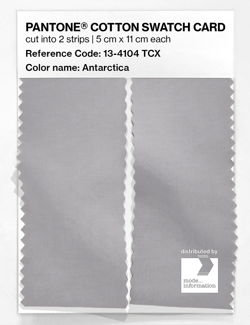 Artikelbild 2 des Artikels “PANTONE® COTTON SWATCH CARD 13-4104 TCX Antarctica “