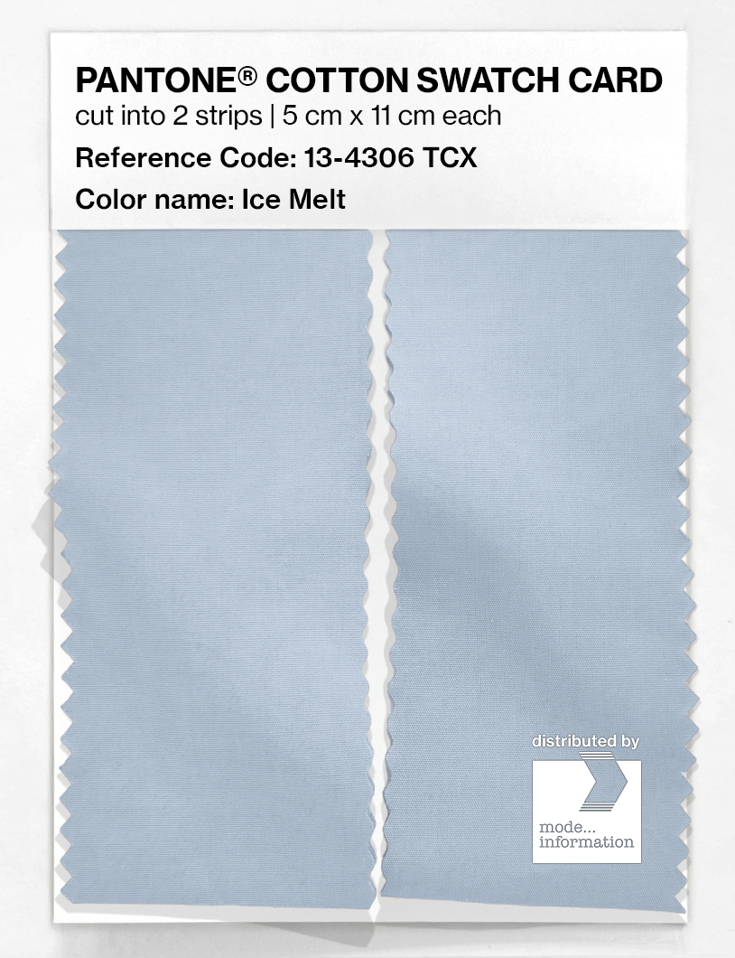Artikelbild 2 des Artikels “PANTONE® COTTON SWATCH CARD 13-4306 TCX Ice Melt “