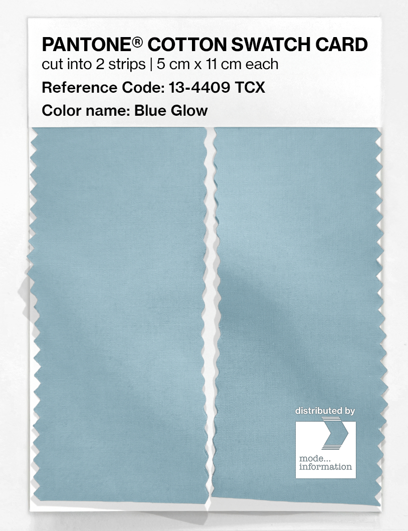 Artikelbild 2 des Artikels “PANTONE® COTTON SWATCH CARD 13-4409 TCX Blue Glow “