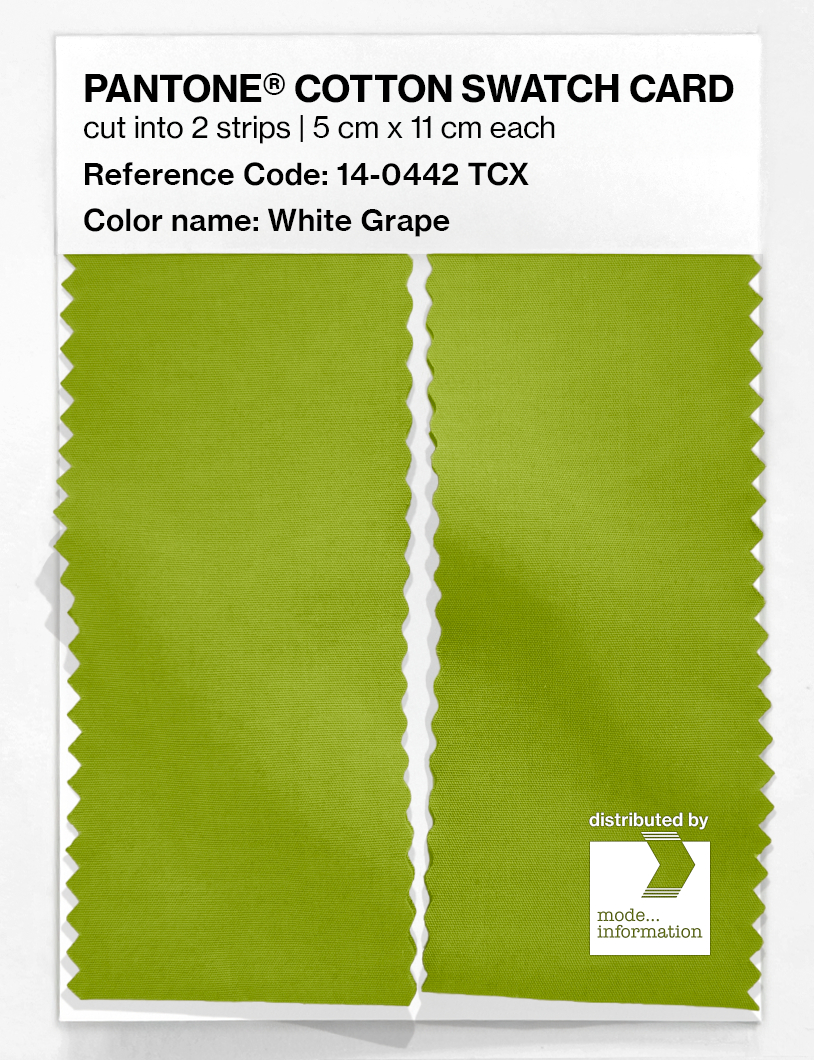 Artikelbild 2 des Artikels “PANTONE® COTTON SWATCH CARD 14-0442 TCX White Grape “