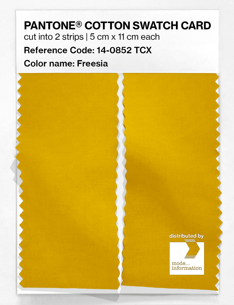 Artikelbild 2 des Artikels “PANTONE® COTTON SWATCH CARD 14-0852 TCX Freesia “