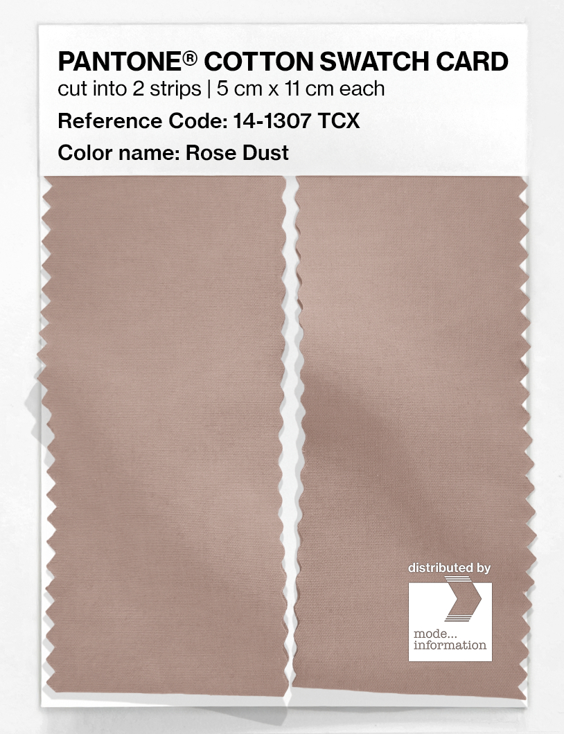 Artikelbild 2 des Artikels “PANTONE® COTTON SWATCH CARD 14-1307 TCX Rose Dust “
