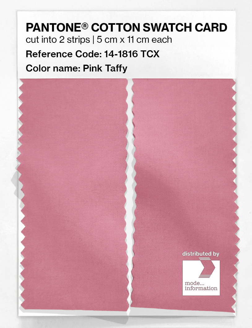 Artikelbild 2 des Artikels “PANTONE® COTTON SWATCH CARD 14-1816 TCX Pink Taffy “
