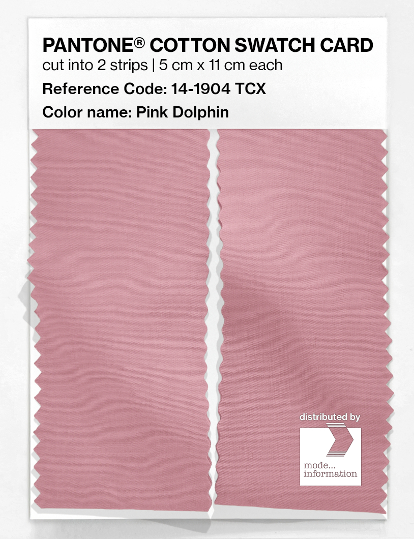 Artikelbild 2 des Artikels “PANTONE® COTTON SWATCH CARD 14-1904 TCX Pink Dolphin “