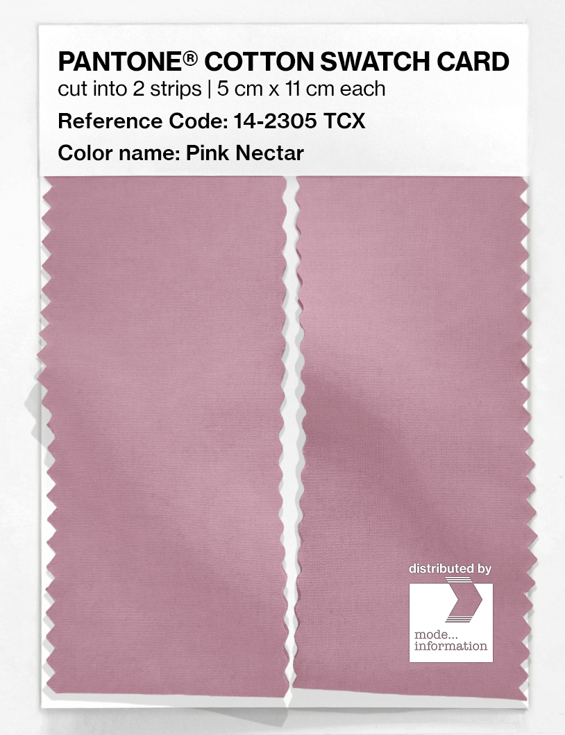 Artikelbild 2 des Artikels “PANTONE® COTTON SWATCH CARD 14-2305 TCX Pink Nectar “