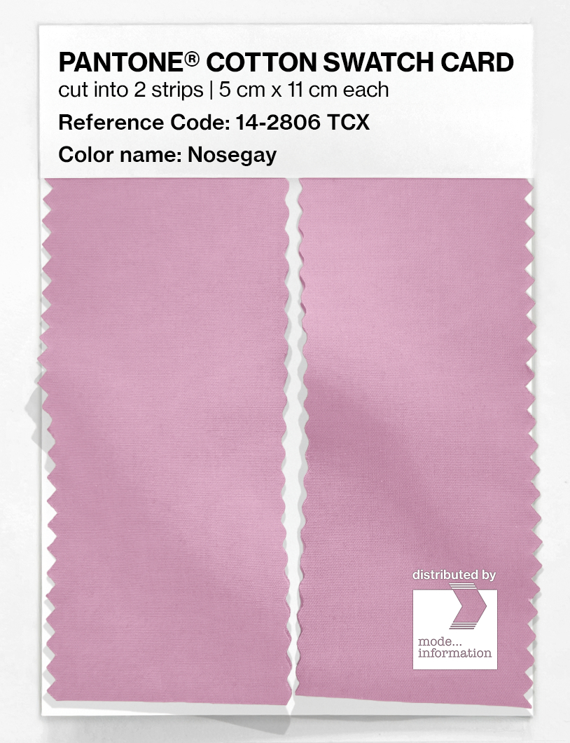 Artikelbild 2 des Artikels “PANTONE® COTTON SWATCH CARD 14-2806 TCX Nosegay “