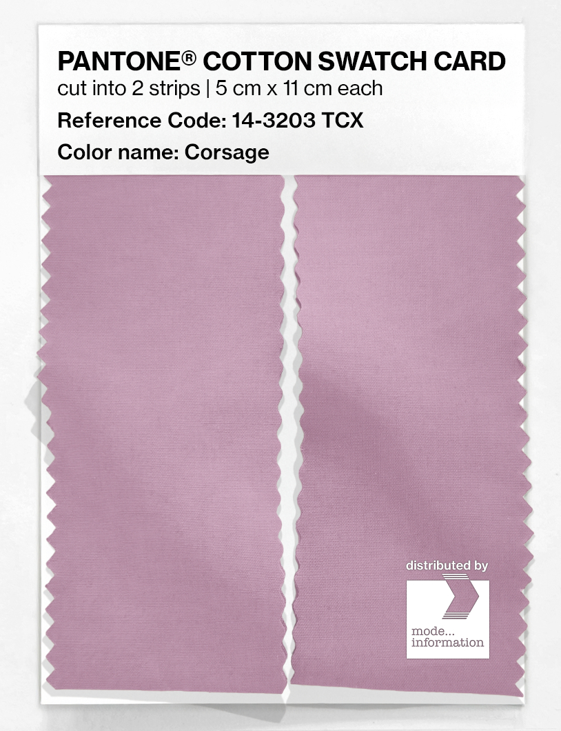 Artikelbild 2 des Artikels “PANTONE® COTTON SWATCH CARD 14-3203 TCX Corsage “