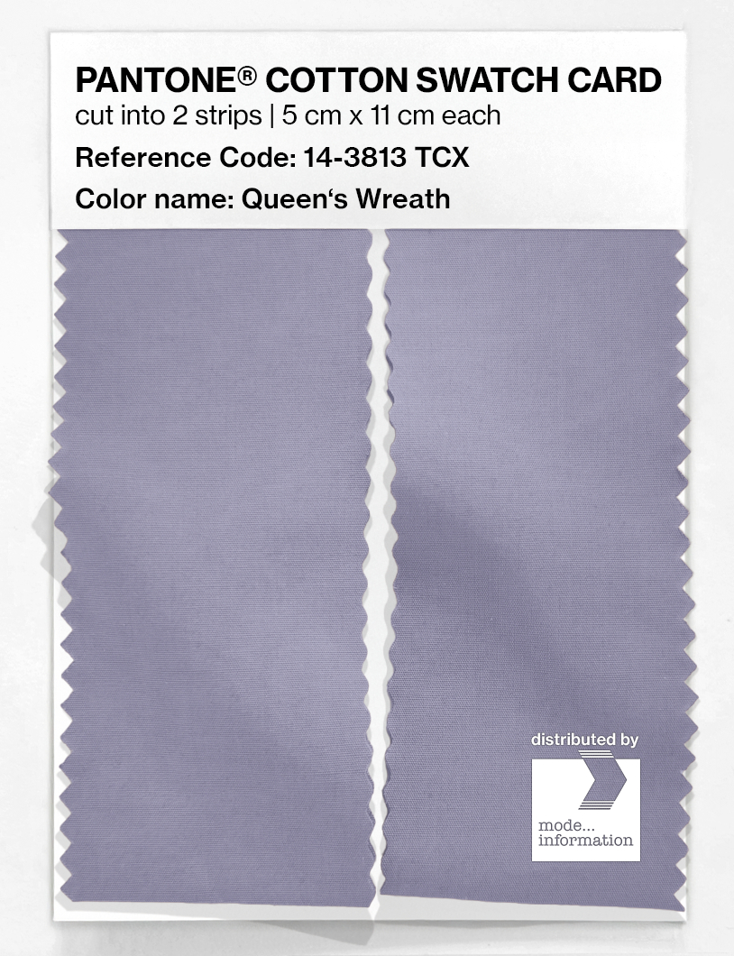 Artikelbild 2 des Artikels “PANTONE® COTTON SWATCH CARD 14-3813 TCX Queen's Wreath “
