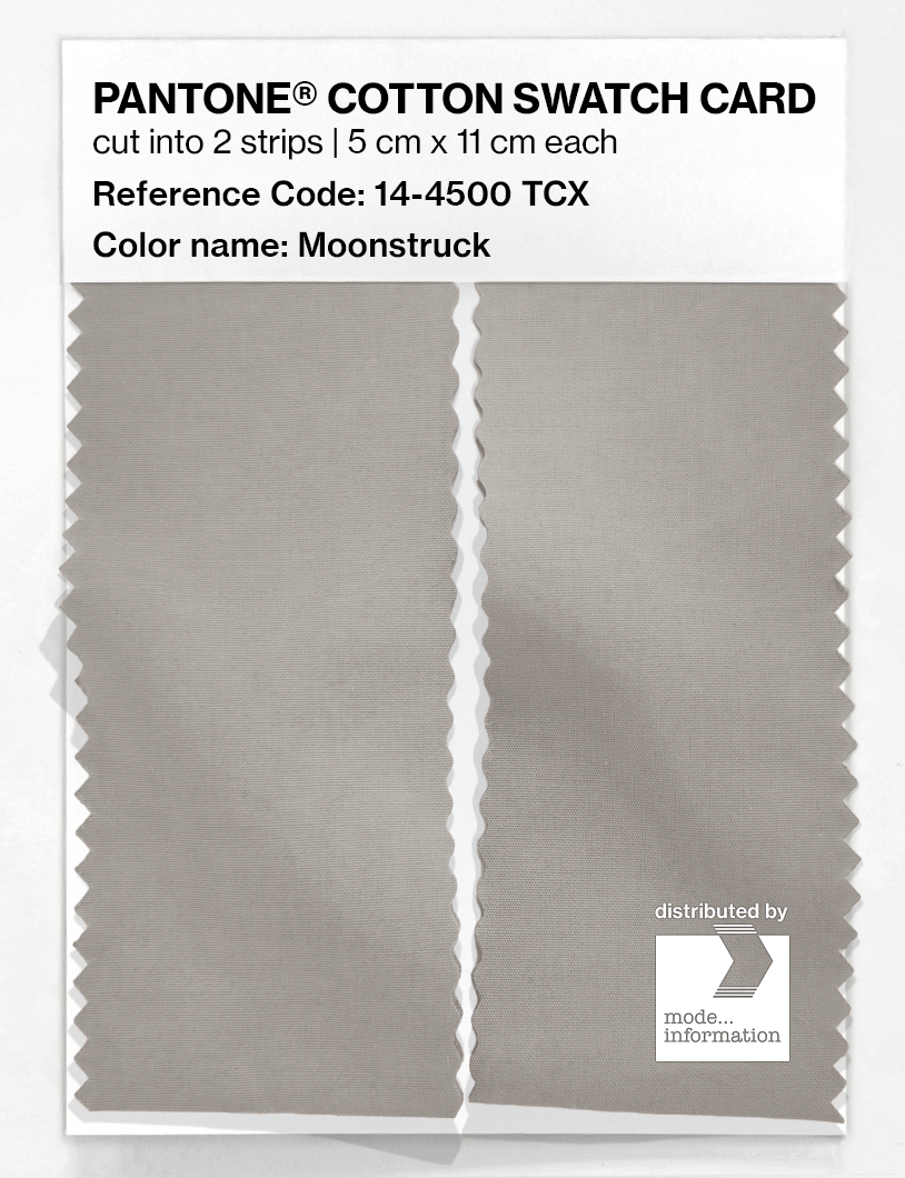 Artikelbild 2 des Artikels “PANTONE® COTTON SWATCH CARD 14-4500 TCX Moonstruck “