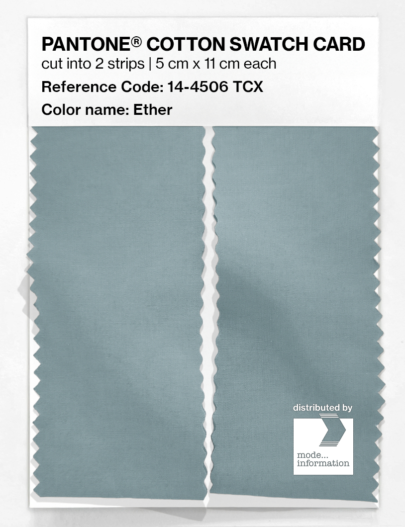 Artikelbild 2 des Artikels “PANTONE® COTTON SWATCH CARD 14-4506 TCX Ether “