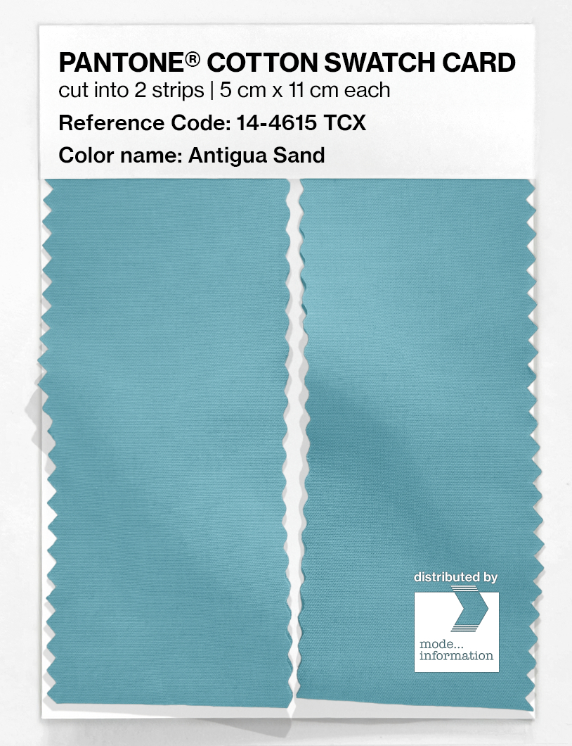 Product image 2 of the product “PANTONE® COTTON SWATCH CARD 14-4615 TCX Antigua Sand ”