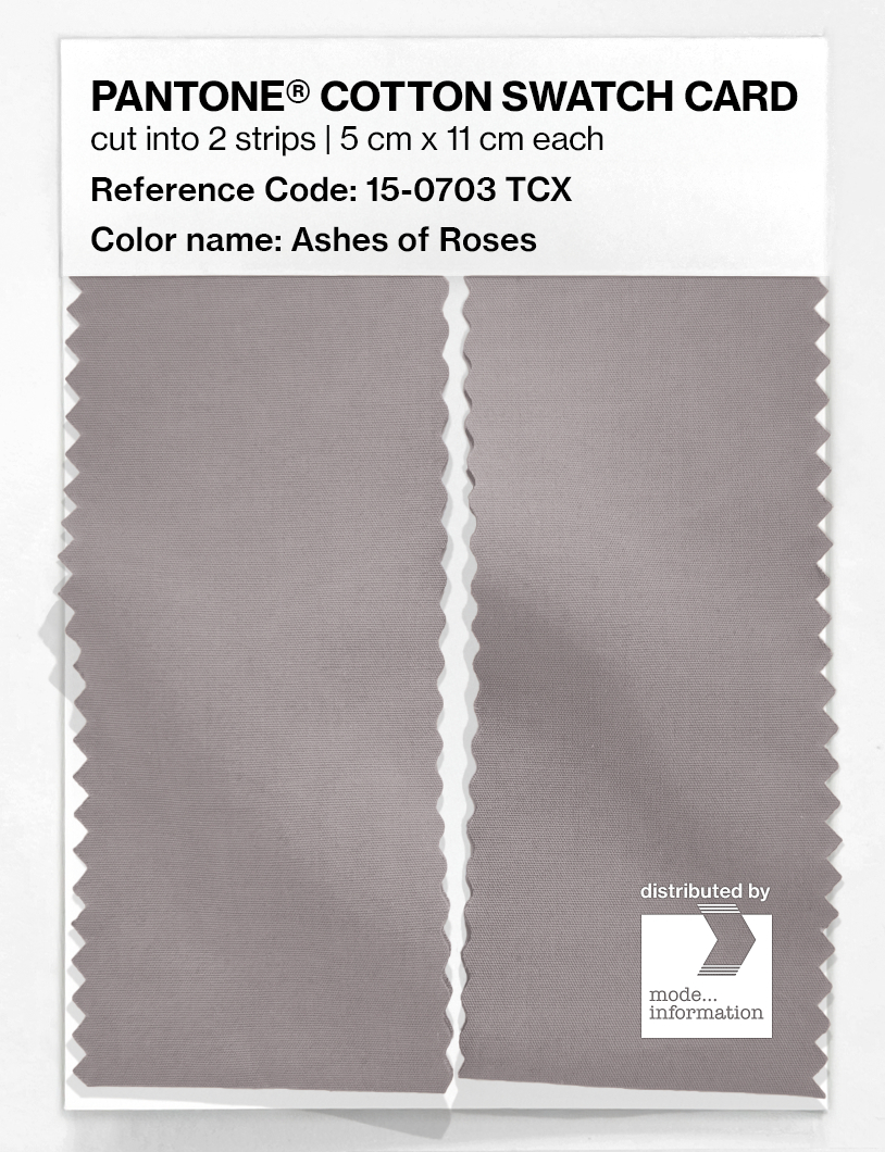 Artikelbild 2 des Artikels “PANTONE® COTTON SWATCH CARD 15-0703 TCX Ashes of Roses “