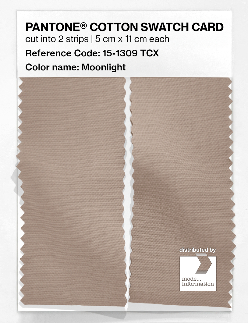 Artikelbild 2 des Artikels “PANTONE® COTTON SWATCH CARD 15-1309 TCX Moonlight “