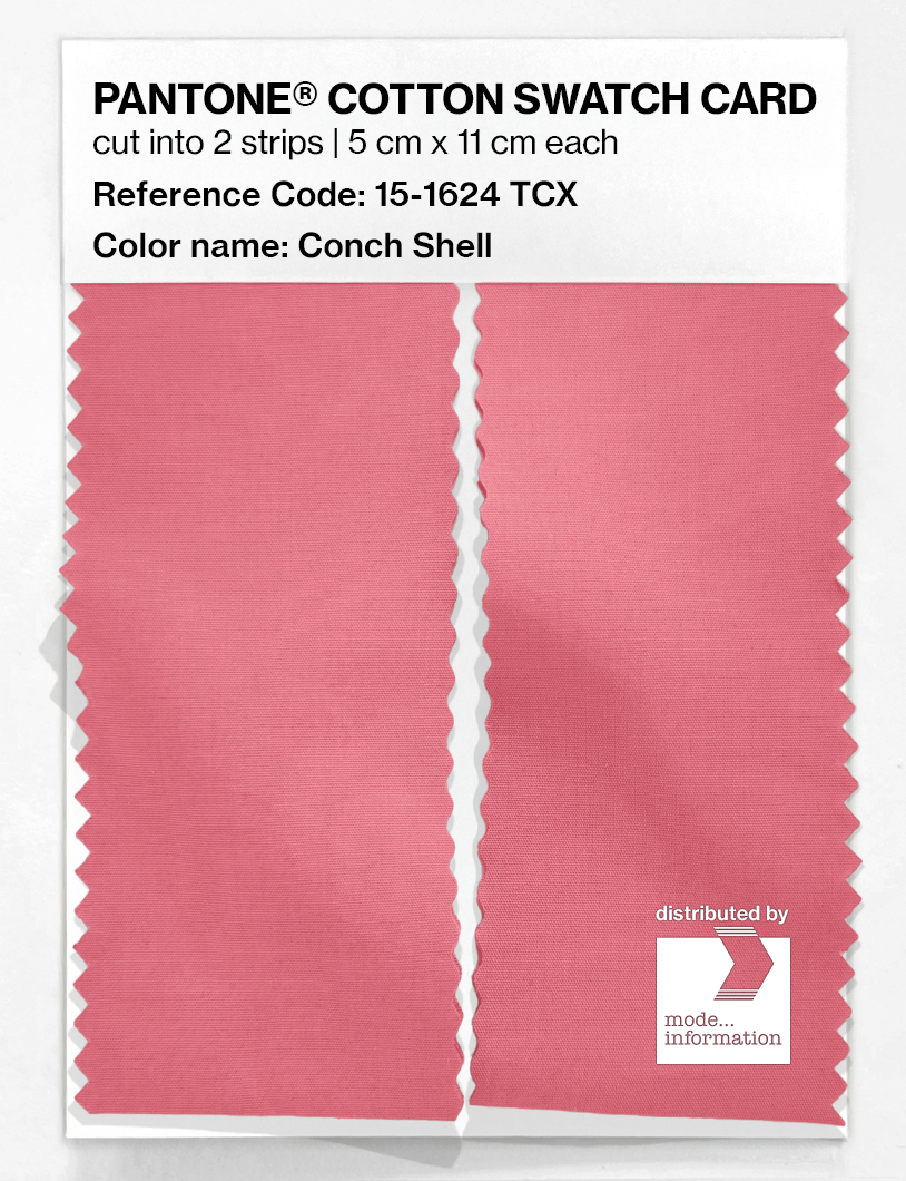 Artikelbild 2 des Artikels “PANTONE® COTTON SWATCH CARD 15-1624 TCX Conch Shell “