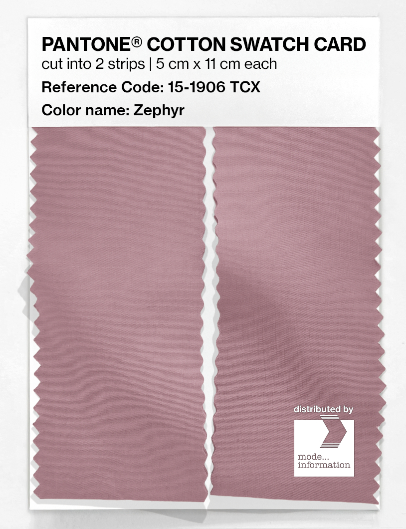 Artikelbild 2 des Artikels “PANTONE® COTTON SWATCH CARD 15-1906 TCX Zephyr “