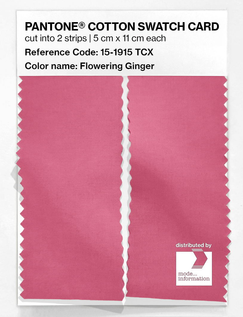 Artikelbild 2 des Artikels “PANTONE® COTTON SWATCH CARD 15-1915 TCX Flowering Ginger “