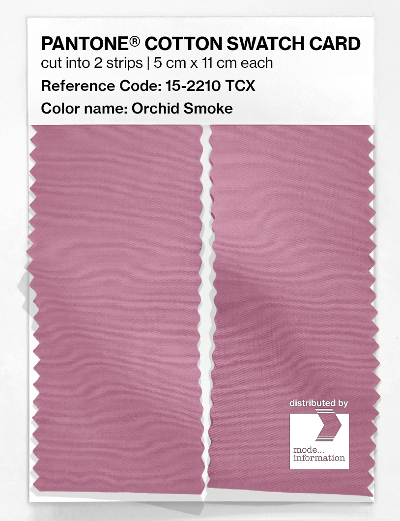 Artikelbild 2 des Artikels “PANTONE® COTTON SWATCH CARD 15-2210 TCX Orchid Smoke “