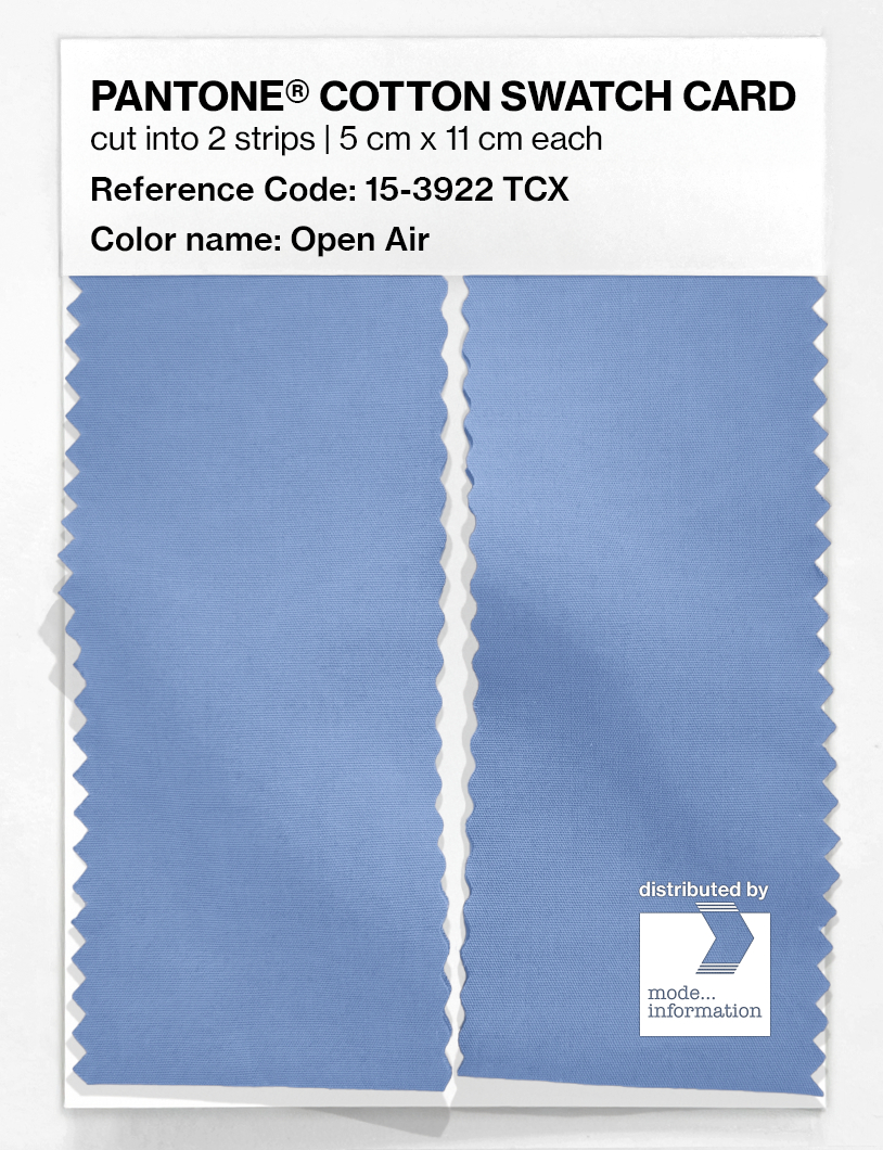 Artikelbild 2 des Artikels “PANTONE® COTTON SWATCH CARD 15-3922 TCX Open Air “