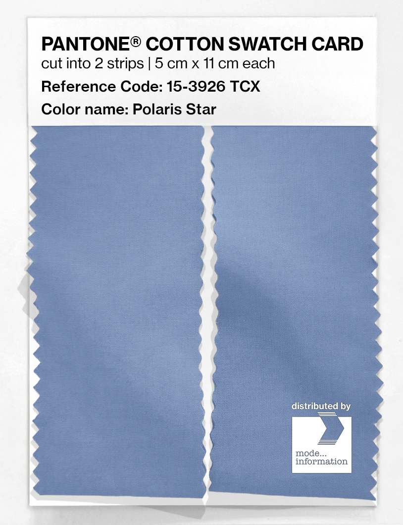 Artikelbild 2 des Artikels “PANTONE® COTTON SWATCH CARD 15-3926 TCX Polaris Star “