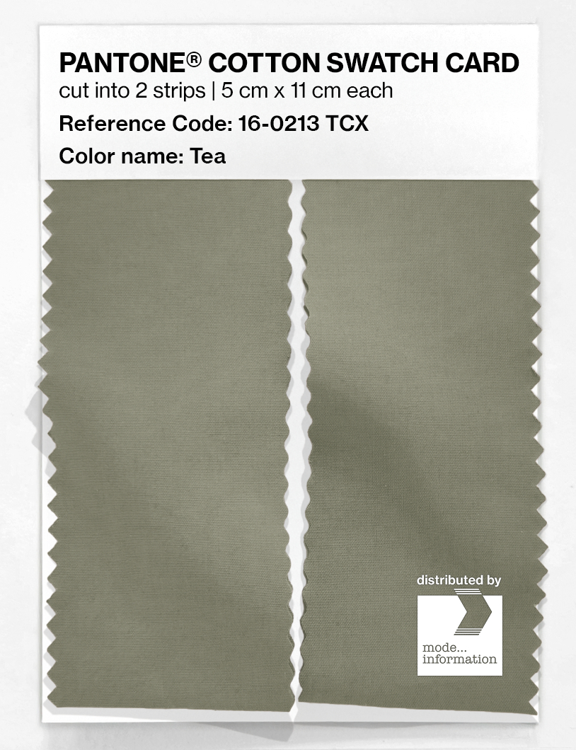 Artikelbild 2 des Artikels “PANTONE® COTTON SWATCH CARD 16-0213 TCX Tea “