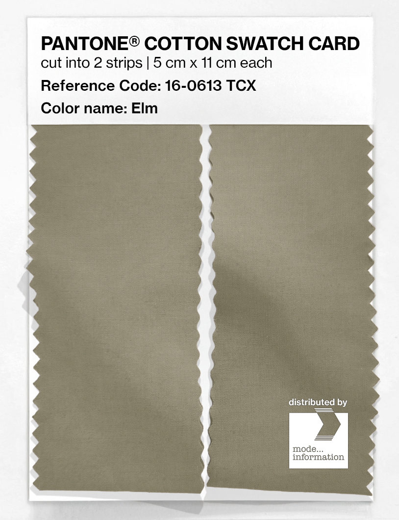 Artikelbild 2 des Artikels “PANTONE® COTTON SWATCH CARD 16-0613 TCX Elm “