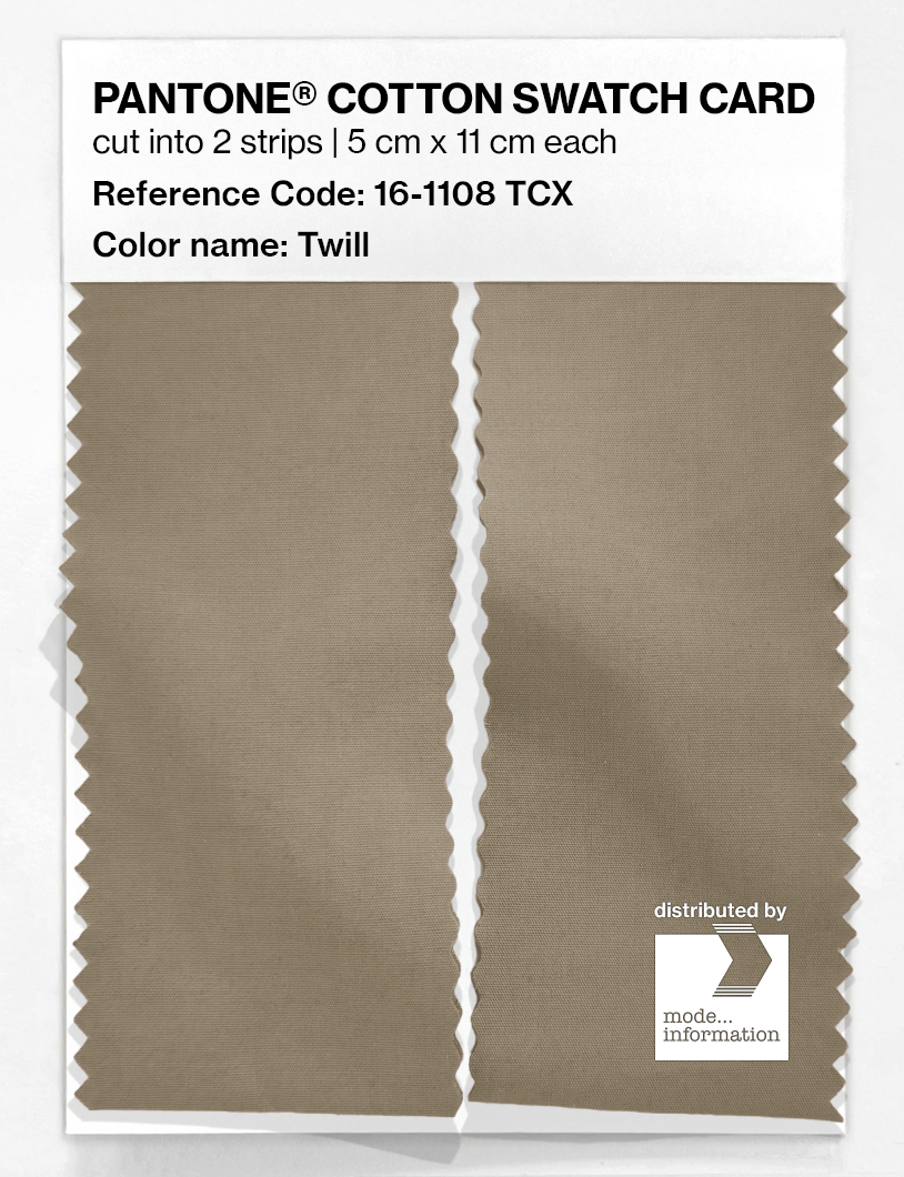 Artikelbild 2 des Artikels “PANTONE® COTTON SWATCH CARD 16-1108 TCX Twill “