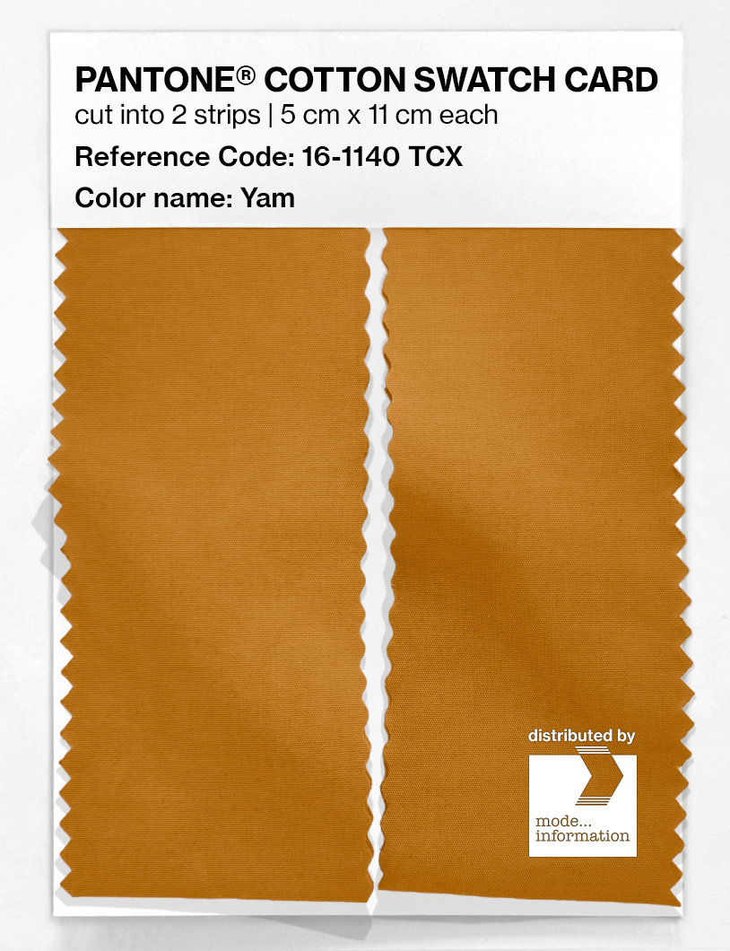 Artikelbild 2 des Artikels “PANTONE® COTTON SWATCH CARD 16-1140 TCX Yam “