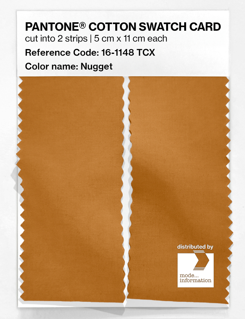 Artikelbild 2 des Artikels “PANTONE® COTTON SWATCH CARD 16-1148 TCX Nugget “