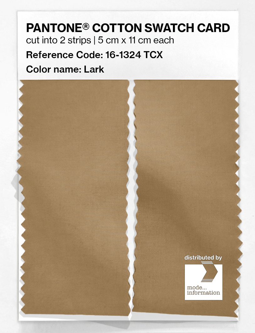 Artikelbild 2 des Artikels “PANTONE® COTTON SWATCH CARD 16-1324 TCX Lark “