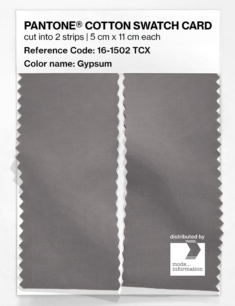 Artikelbild 2 des Artikels “PANTONE® COTTON SWATCH CARD 16-1502 TCX Gypsum “