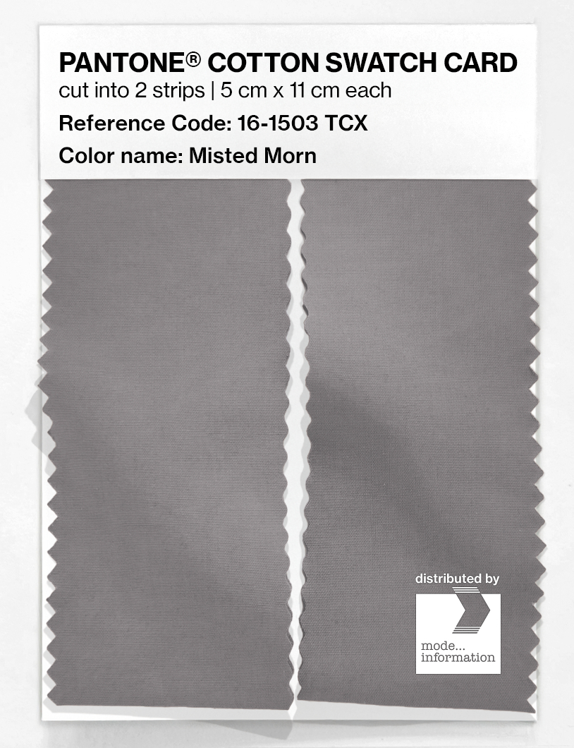 Artikelbild 2 des Artikels “PANTONE® COTTON SWATCH CARD 16-1503 TCX Misted Morn “