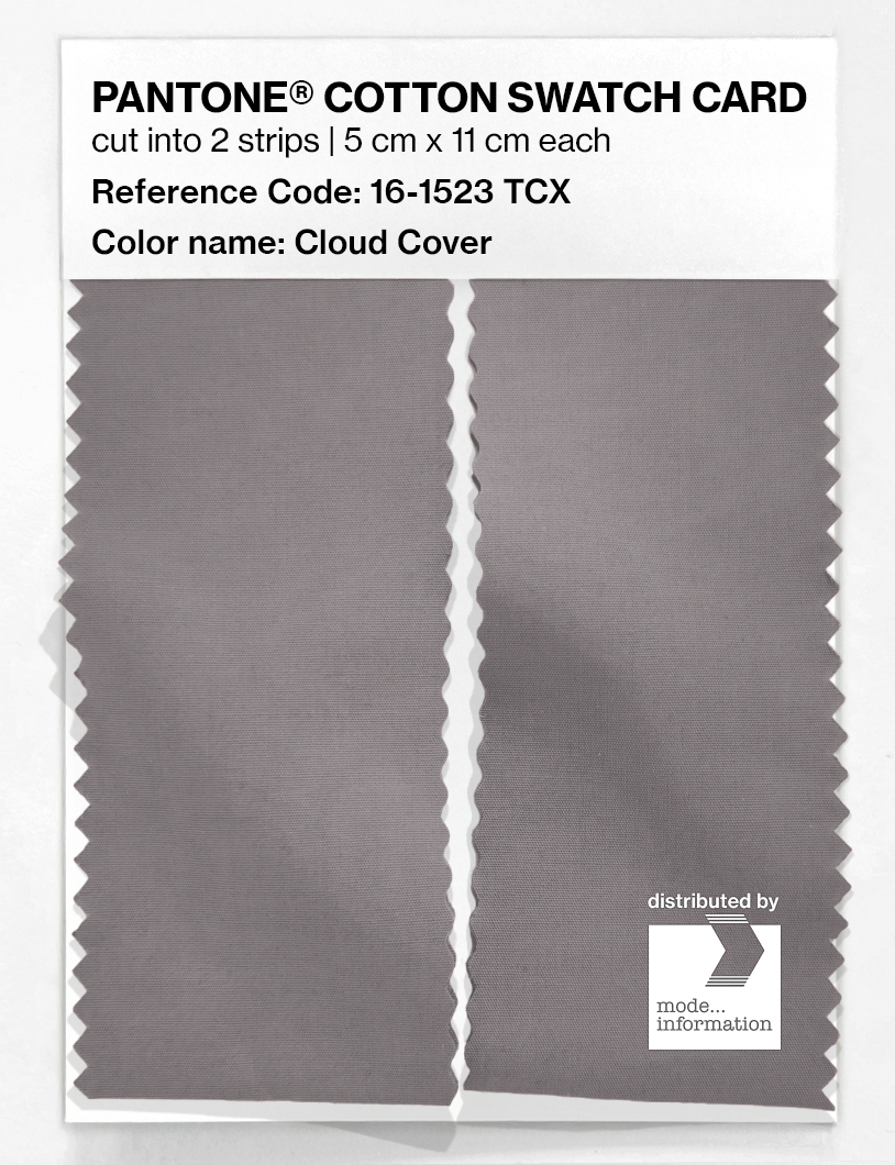 Artikelbild 2 des Artikels “PANTONE® COTTON SWATCH CARD 16-1523 TCX Cloud Cover “