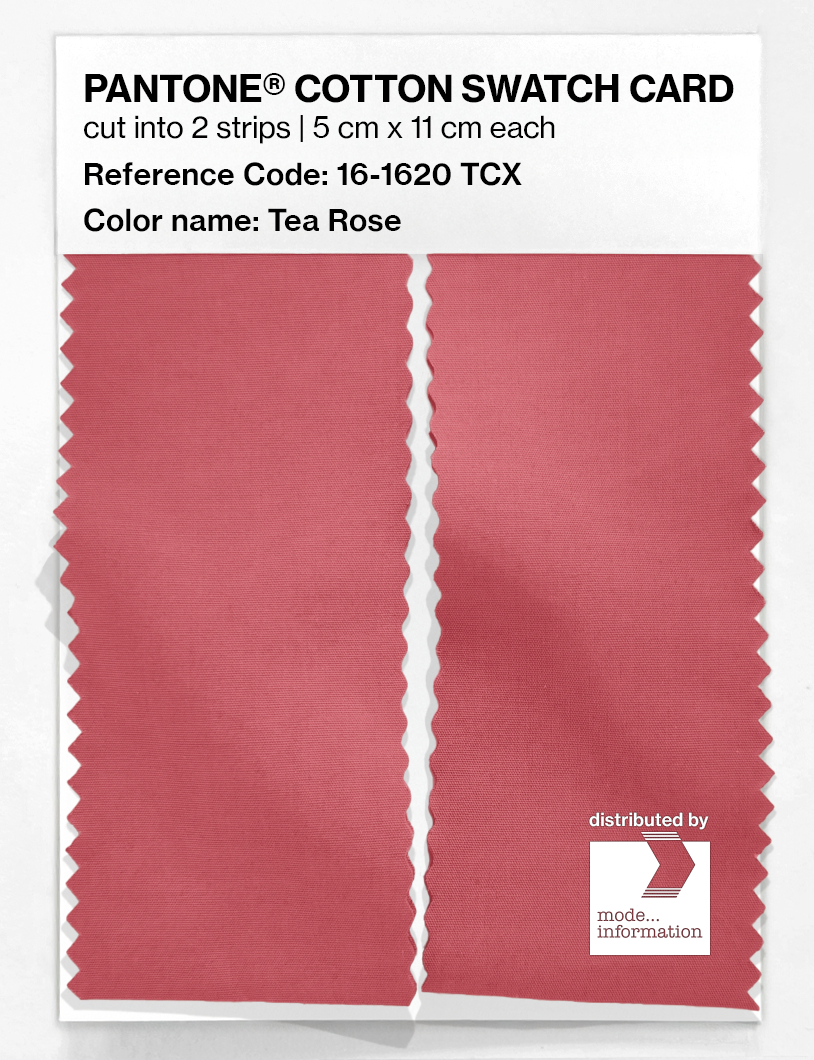 Artikelbild 2 des Artikels “PANTONE® COTTON SWATCH CARD 16-1620 TCX Tea Rose “