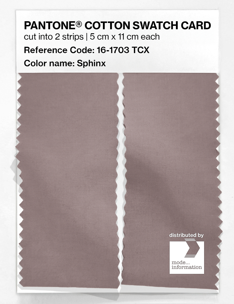 Artikelbild 2 des Artikels “PANTONE® COTTON SWATCH CARD 16-1703 TCX Sphinx “